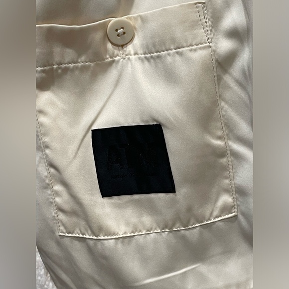 ATM Cream White Sherpa Teddy Jacket - Picture 9 of 11